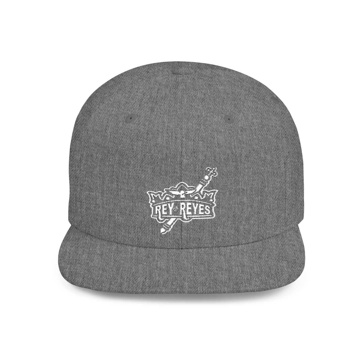 Rey Reyes Flat Bill Snapback Cap - Stylish and Comfortable Headwear