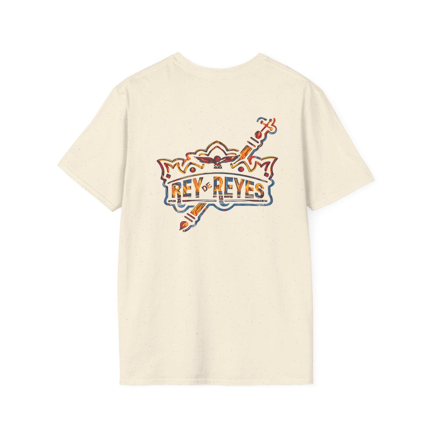 Rey de Reyes Unisex Softstyle T-Shirt - Casual Graphic Tee for Everyday Wear