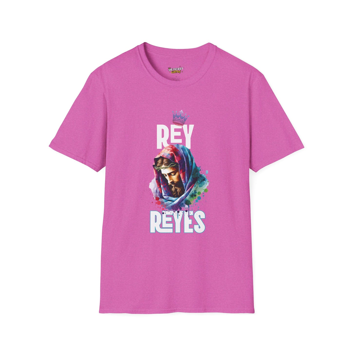 Unisex Softstyle T-Shirt - Rey Reyes Colorful Graphic Tee