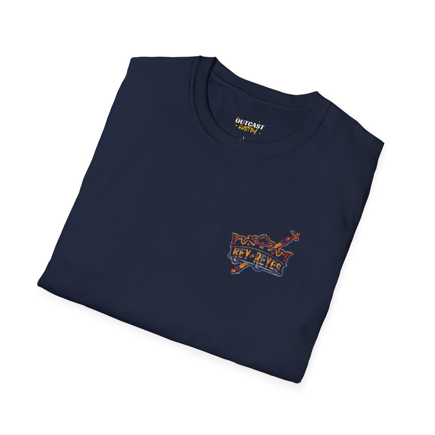 Rey de Reyes Unisex Softstyle T-Shirt - Casual Graphic Tee for Everyday Wear