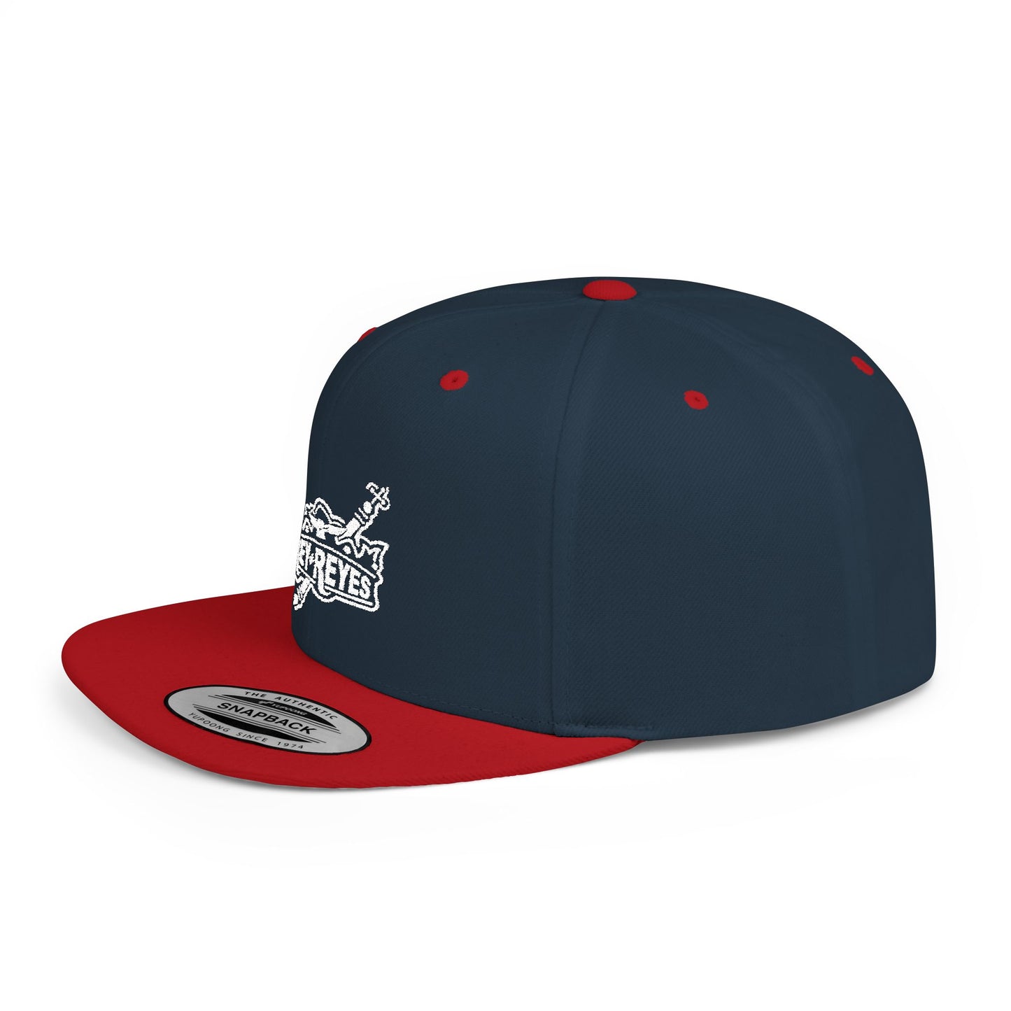 Rey Reyes Flat Bill Snapback Cap - Stylish and Comfortable Headwear