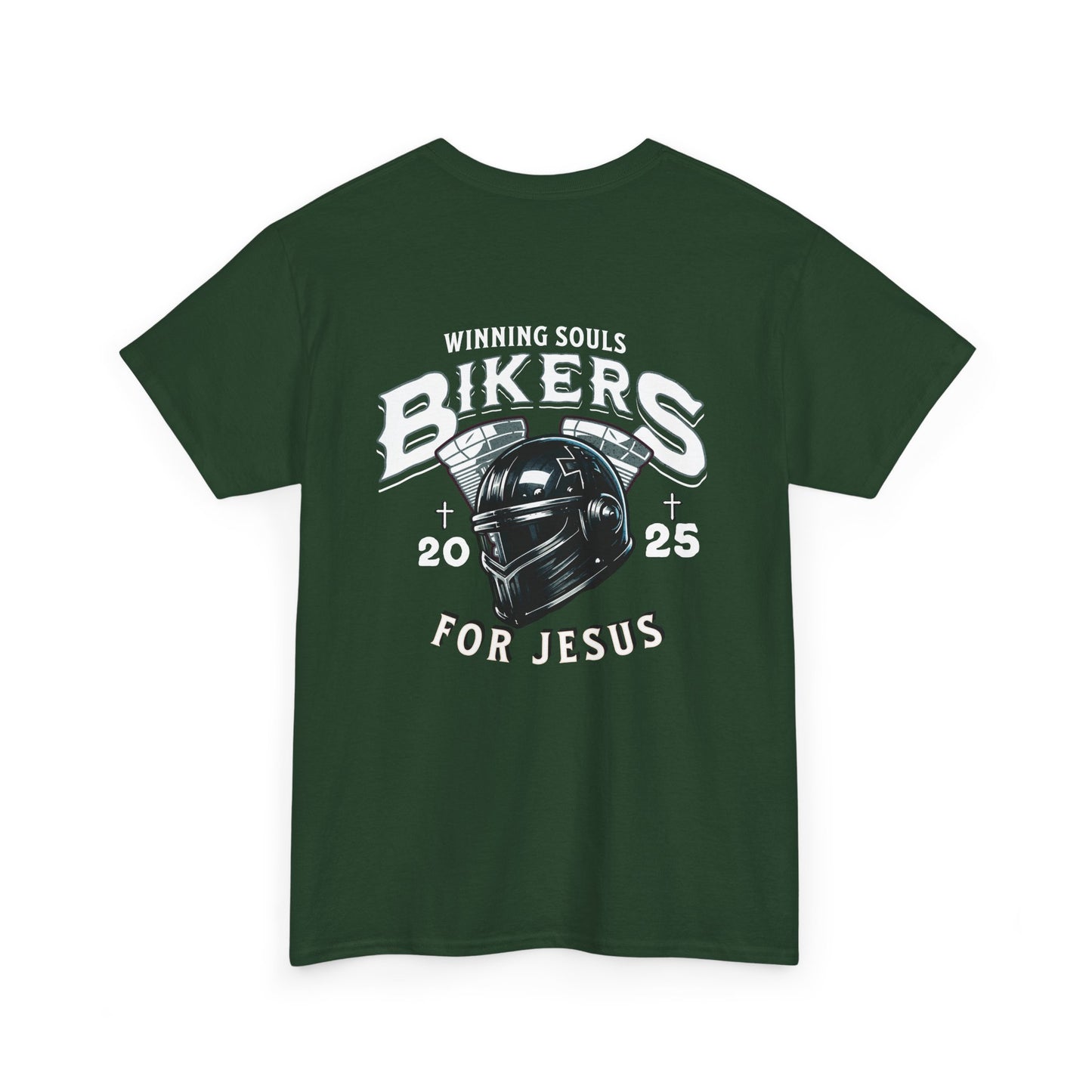 winning souls Biker for Jesus & Faith Design - Perfect for Rides, Casual Wear, Gifts, Christian Events, and Biker Rallies