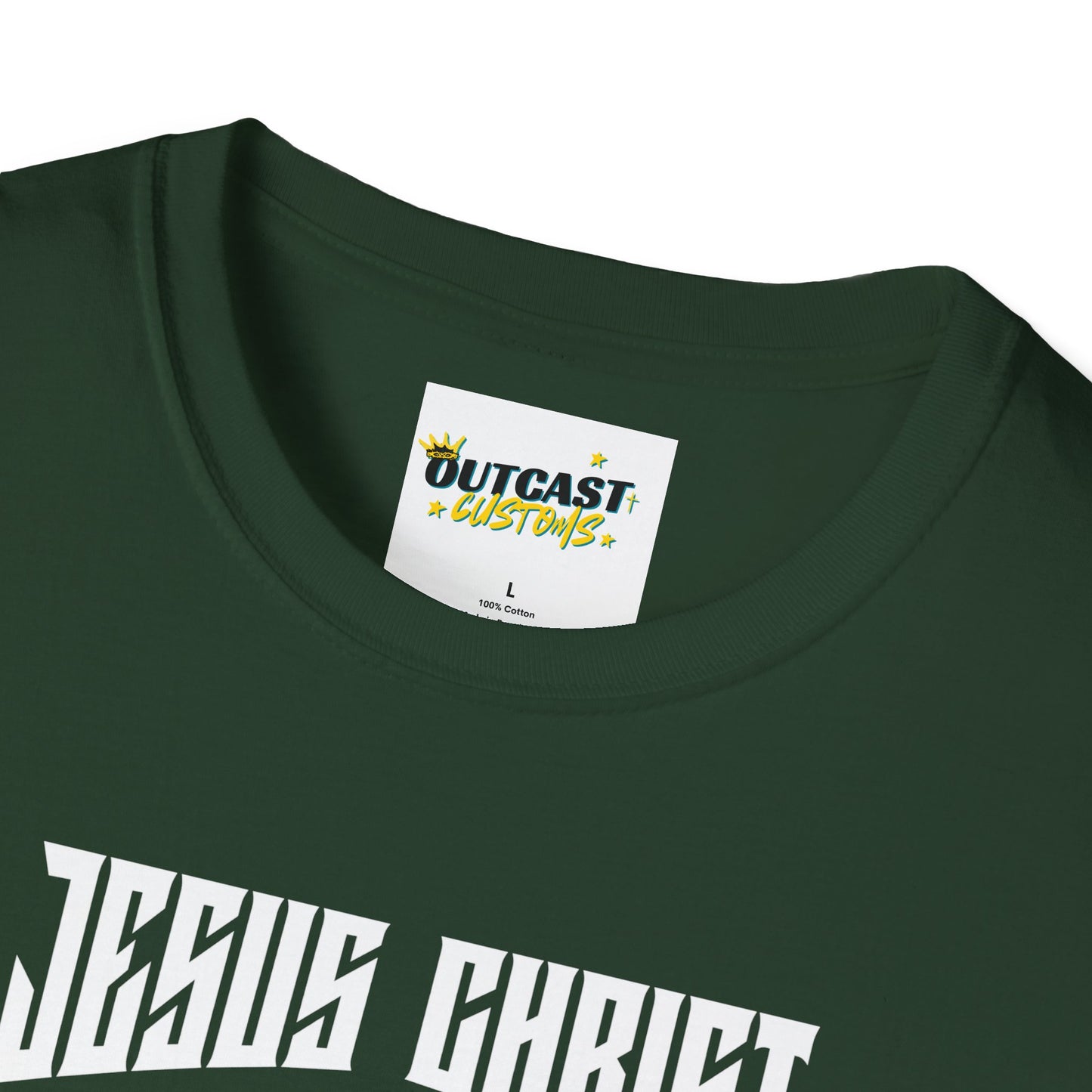 Jesus & Car Enthusiast Unisex T-Shirt, Graphic Tee for Auto Lovers, Perfect for Birthdays, Car Shows, and Everyday Wear