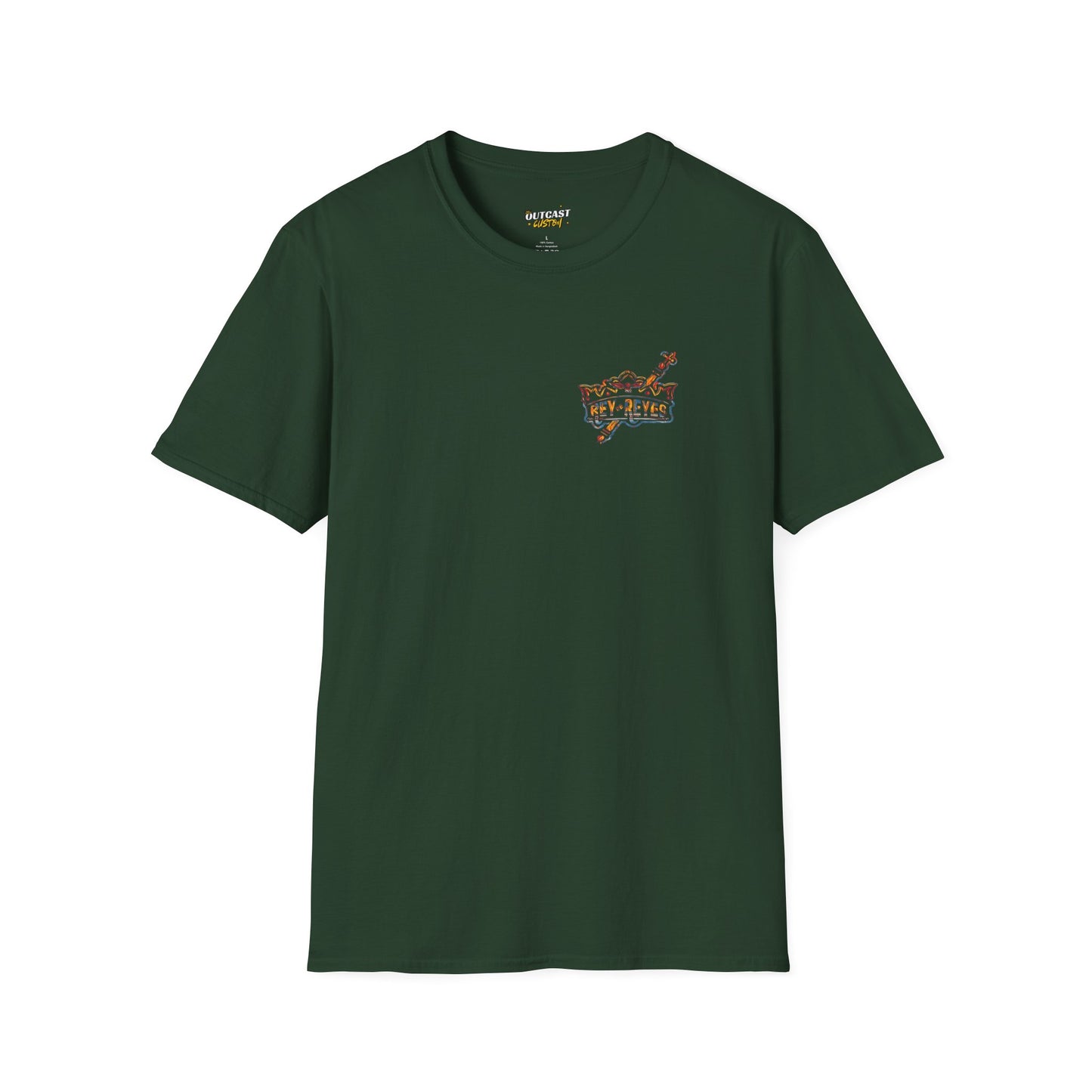 Rey de Reyes Unisex Softstyle T-Shirt - Casual Graphic Tee for Everyday Wear