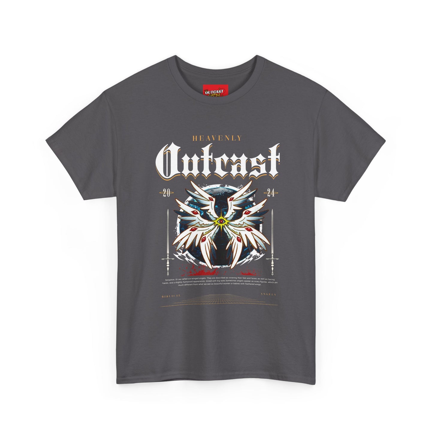 Heavenly Outcast Angle, Casual Wear, Gift for Him/Her, Perfect for Festivals, Everyday Style, Comfortable Apparel