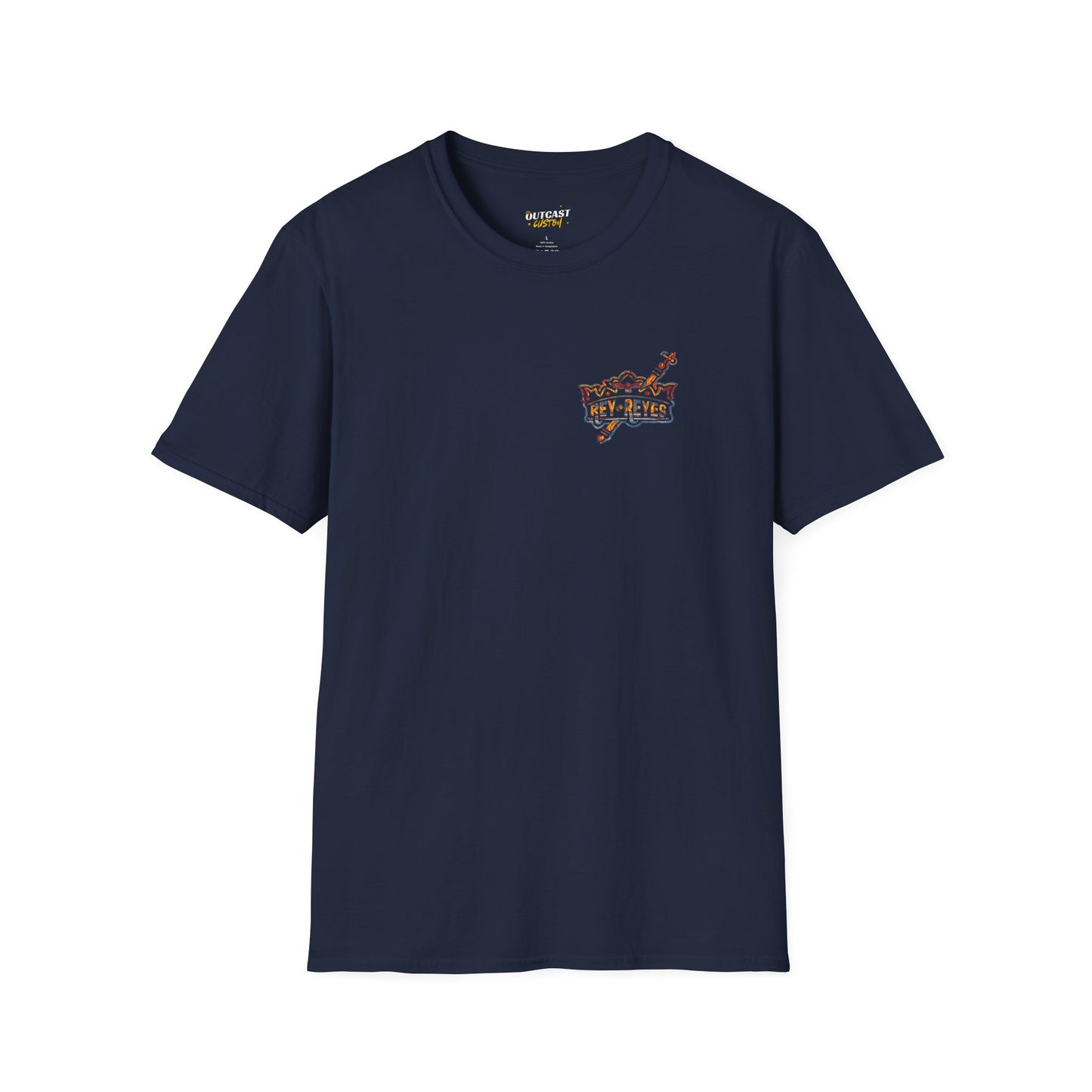 Rey de Reyes Unisex Softstyle T-Shirt - Casual Graphic Tee for Everyday Wear