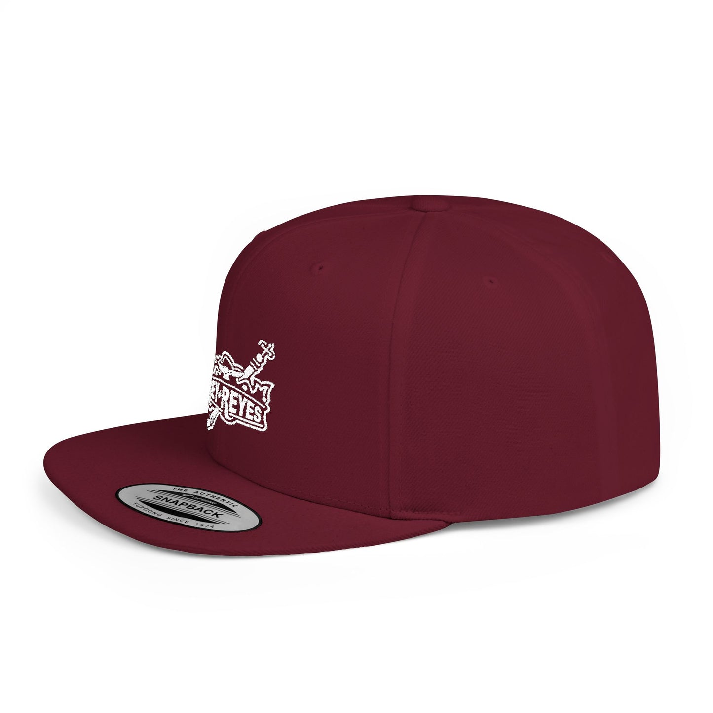 Rey Reyes Flat Bill Snapback Cap - Stylish and Comfortable Headwear