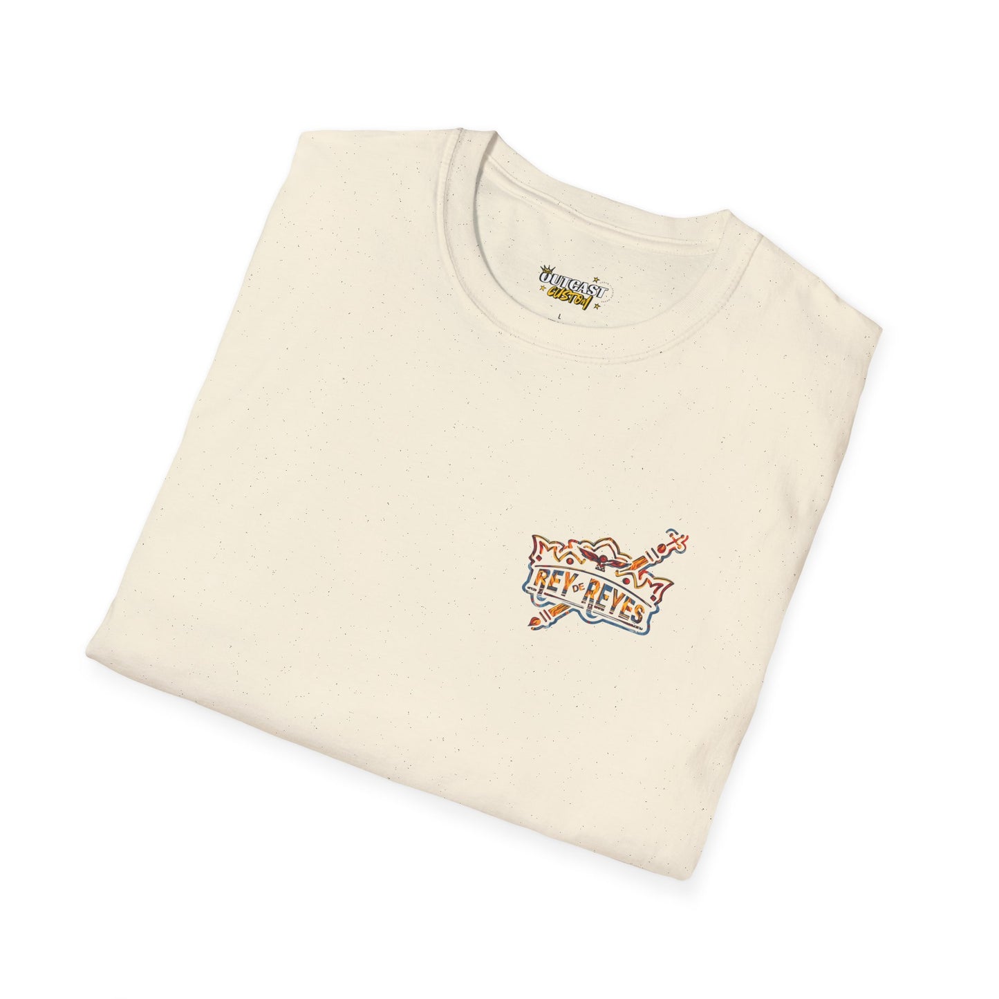 Rey de Reyes Unisex Softstyle T-Shirt - Casual Graphic Tee for Everyday Wear
