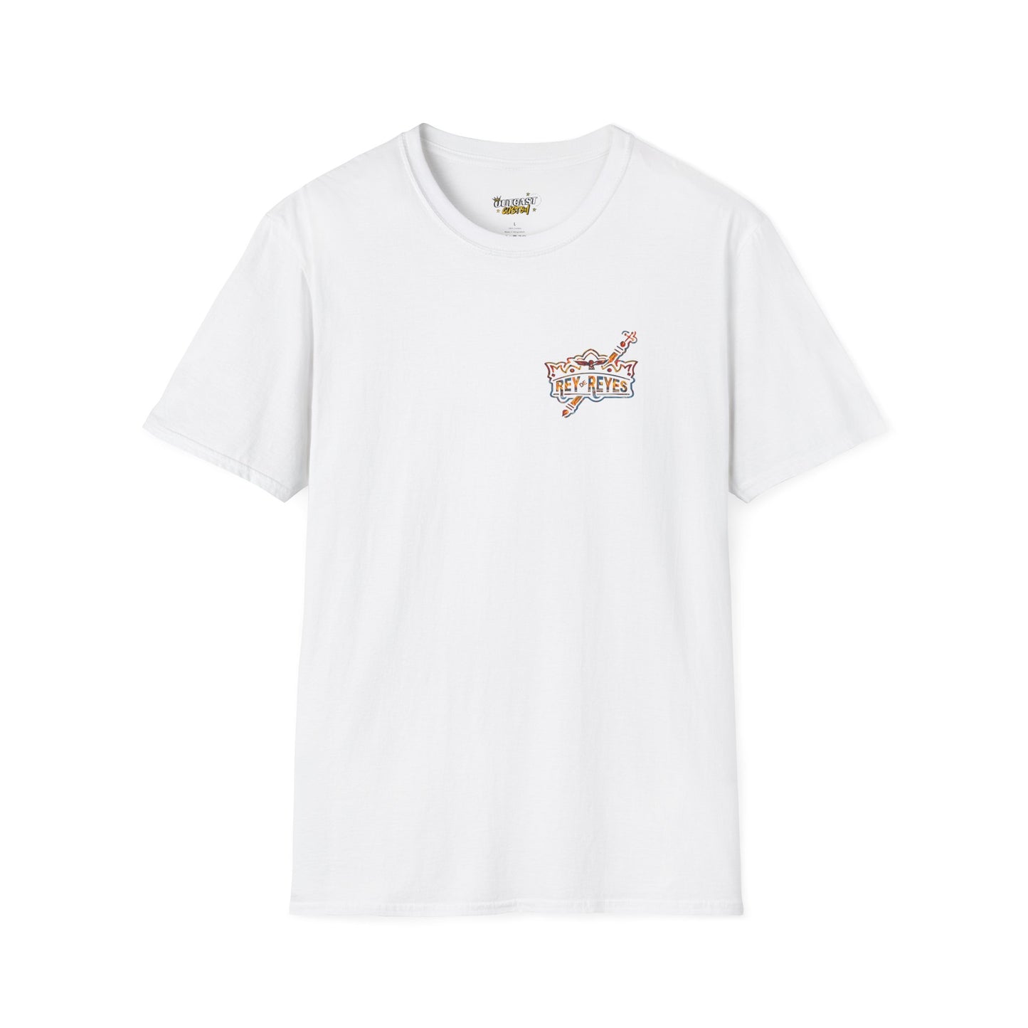 Rey de Reyes Unisex Softstyle T-Shirt - Casual Graphic Tee for Everyday Wear