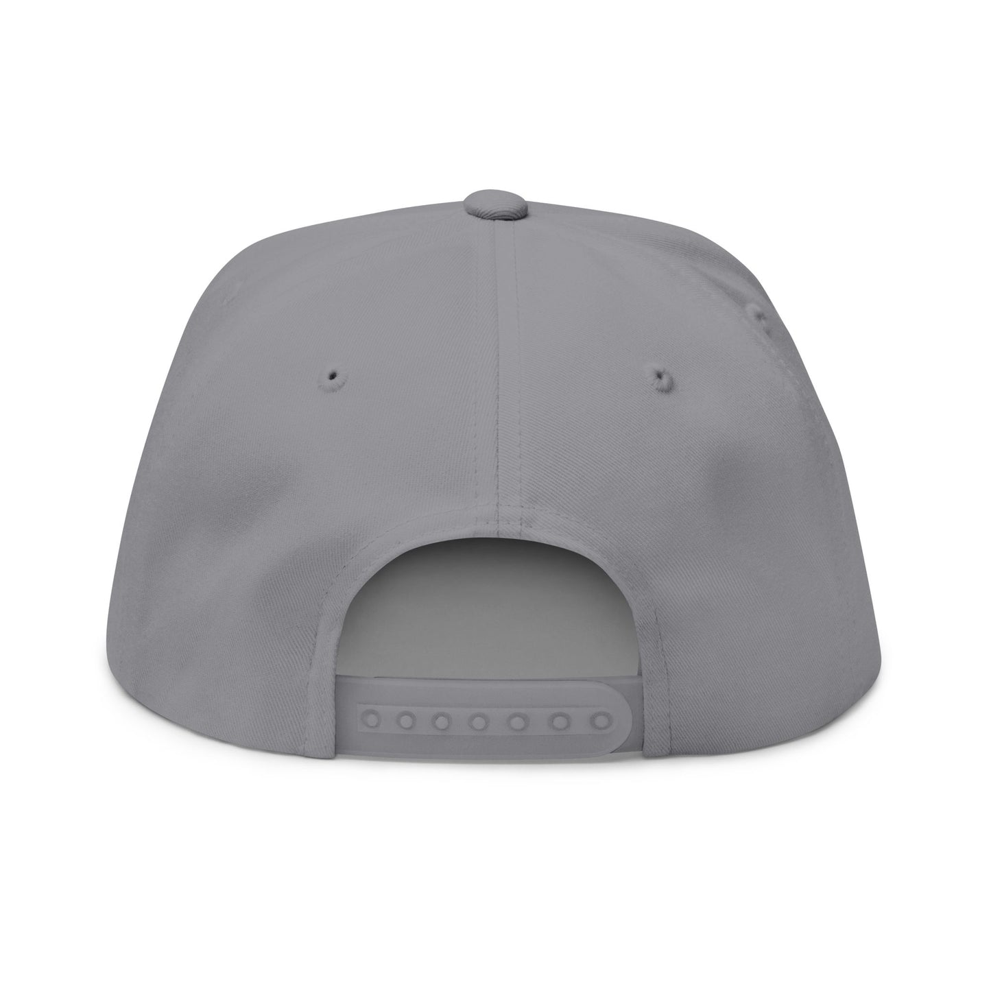 Rey de Reyes Flat Bill Cap - Stylish Embroidered Snapback for Streetwear Enthusiasts