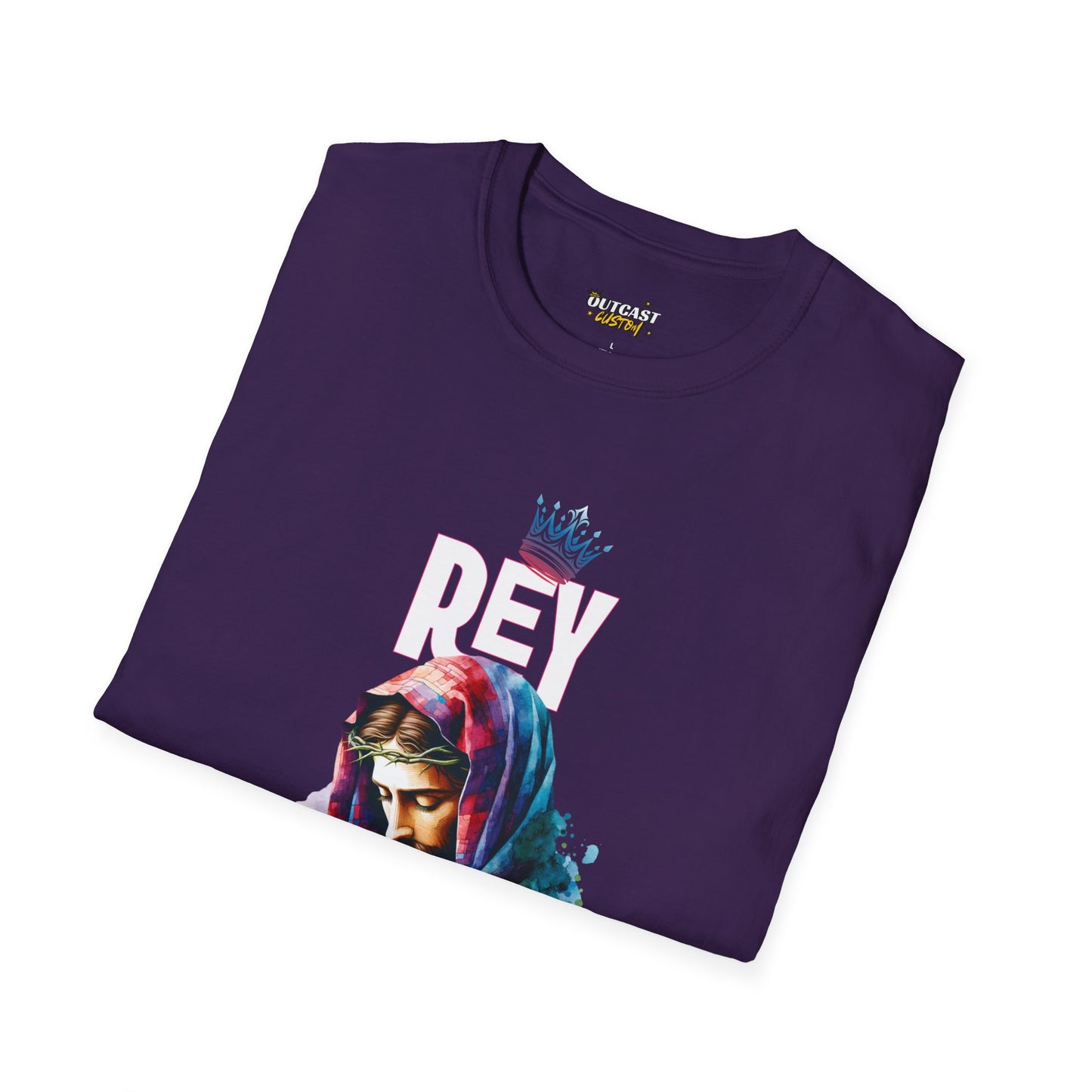 Unisex Softstyle T-Shirt - Rey Reyes Colorful Graphic Tee