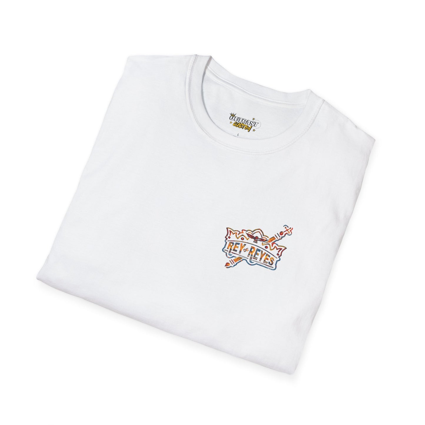 Rey de Reyes Unisex Softstyle T-Shirt - Casual Graphic Tee for Everyday Wear