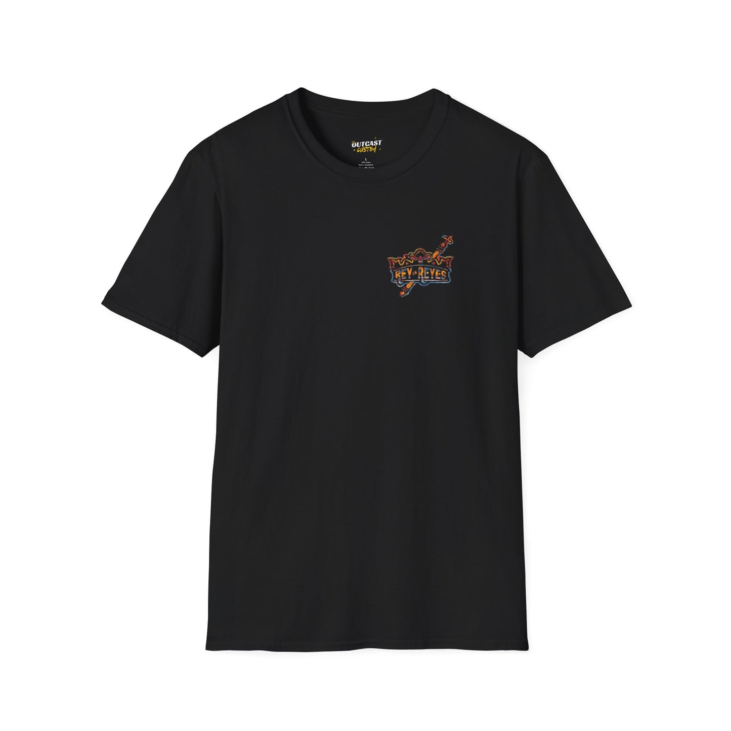 Rey de Reyes Unisex Softstyle T-Shirt - Casual Graphic Tee for Everyday Wear