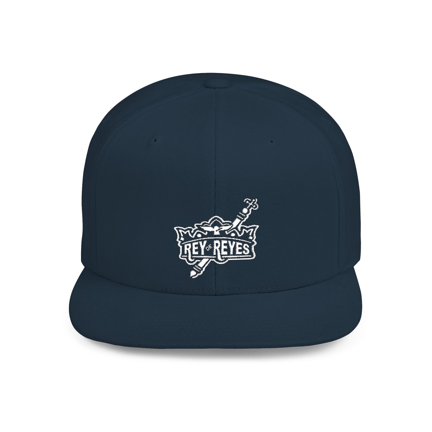 Rey Reyes Flat Bill Snapback Cap - Stylish and Comfortable Headwear