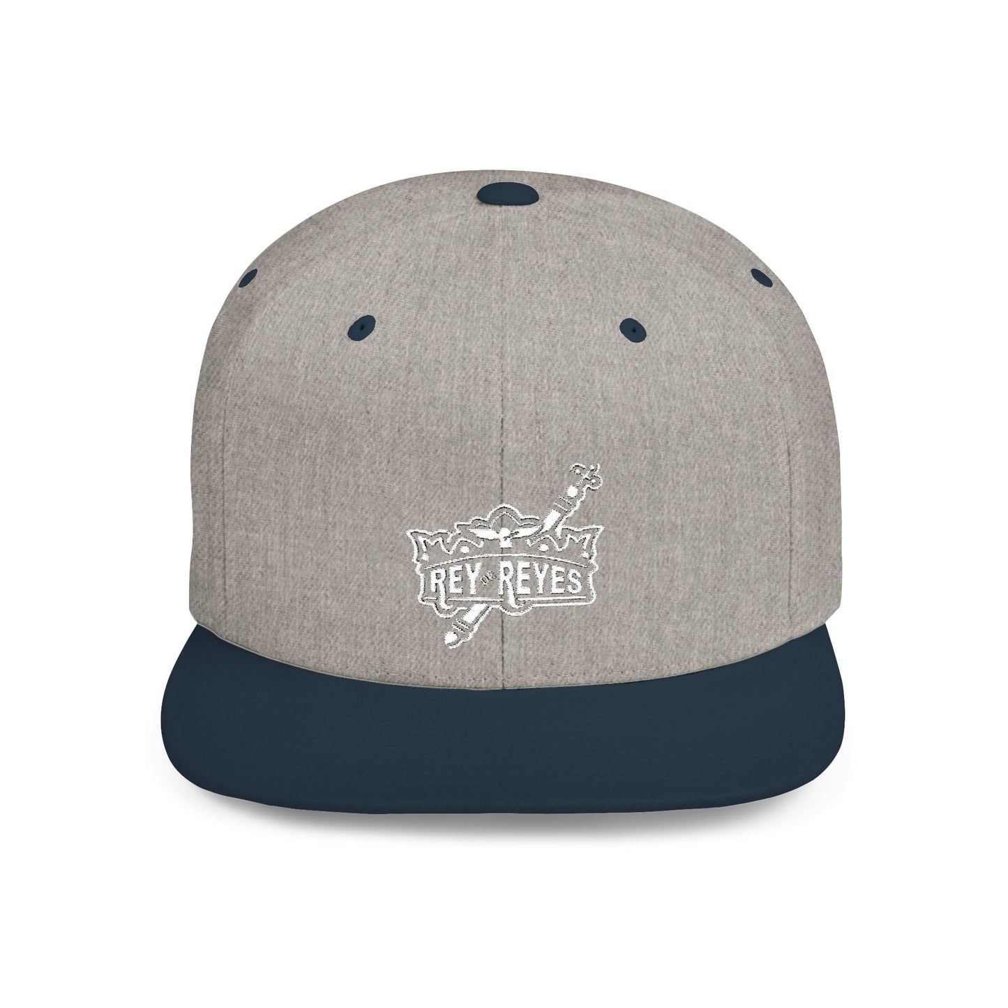 Rey Reyes Flat Bill Snapback Cap - Stylish and Comfortable Headwear