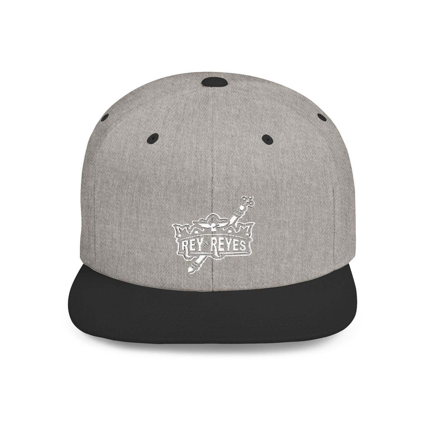 Rey Reyes Flat Bill Snapback Cap - Stylish and Comfortable Headwear