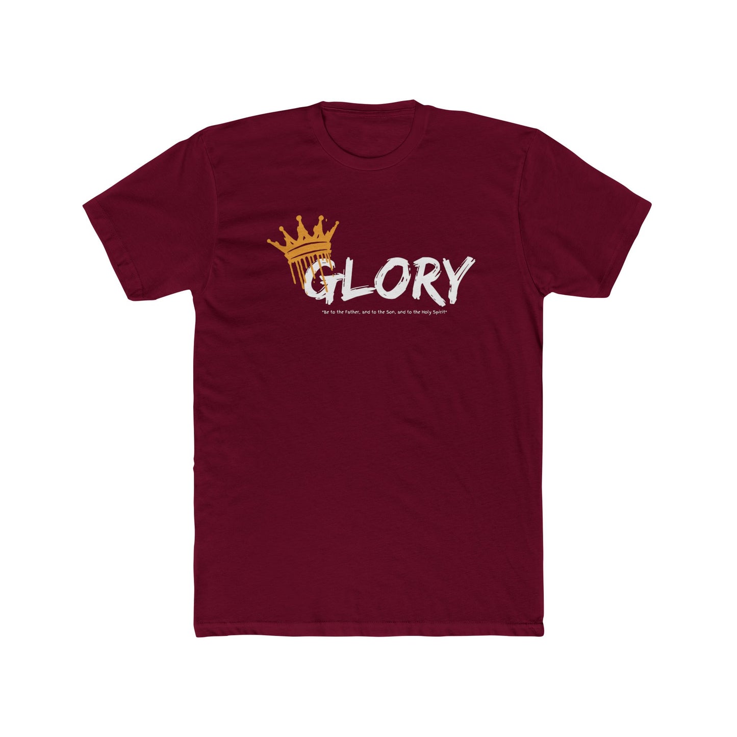 Crown Glory Unisex Cotton Crew Tee - Casual Streetwear