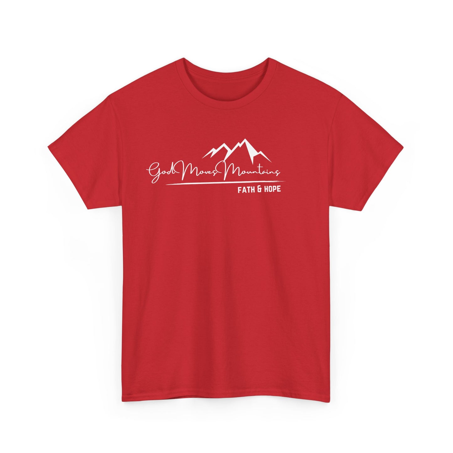 Faith & Hope Unisex Heavy Cotton Tee - Outdoor Vibes