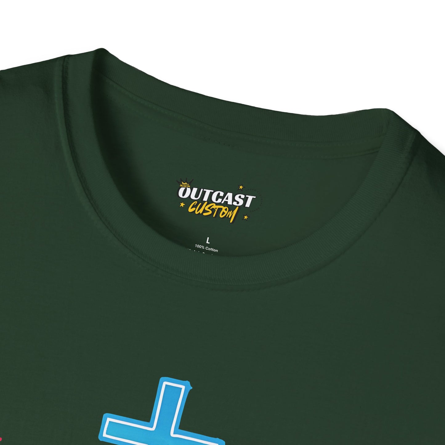 Faith Over Fear Unisex Softstyle T-Shirt - Inspirational Graphic Tee