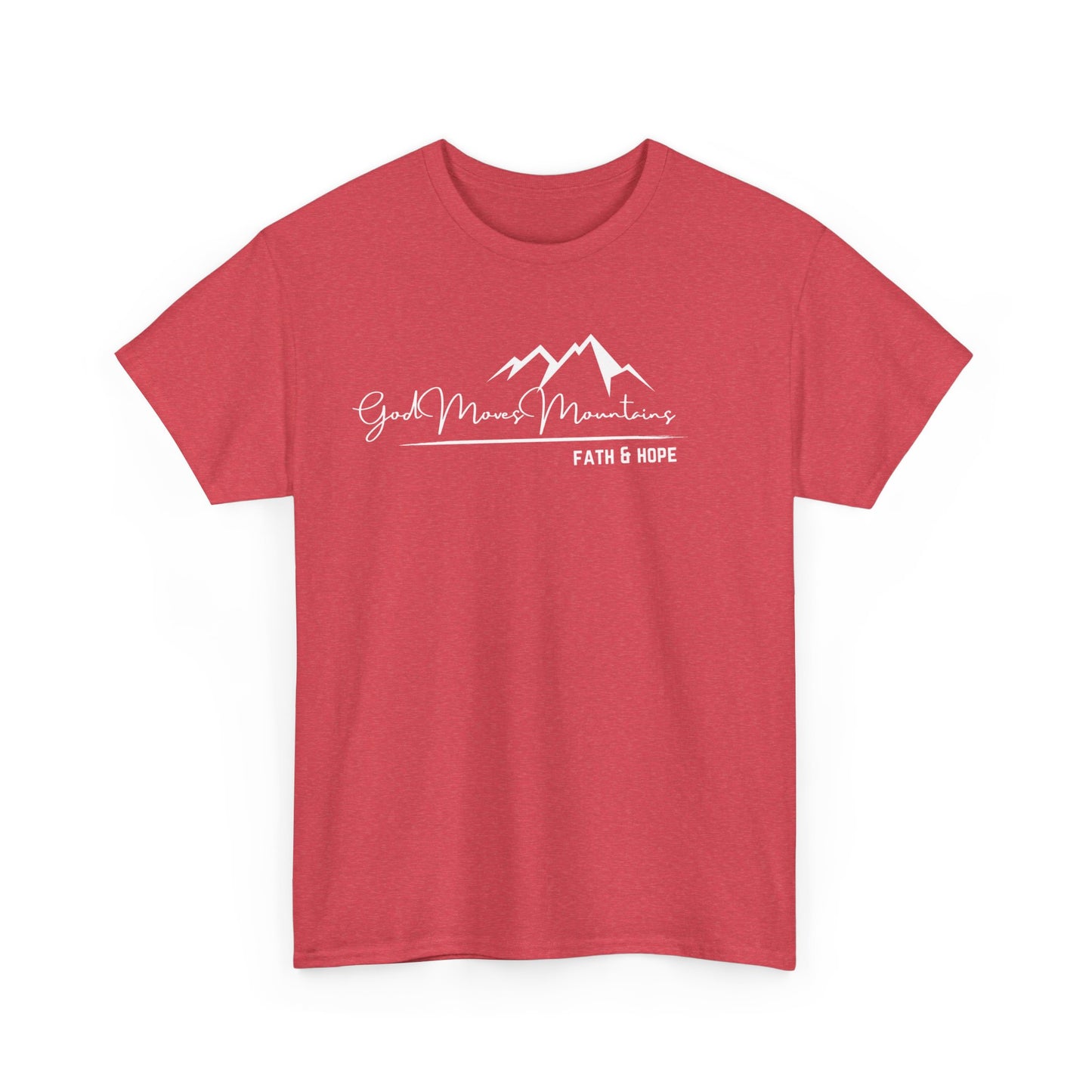 Faith & Hope Unisex Heavy Cotton Tee - Outdoor Vibes