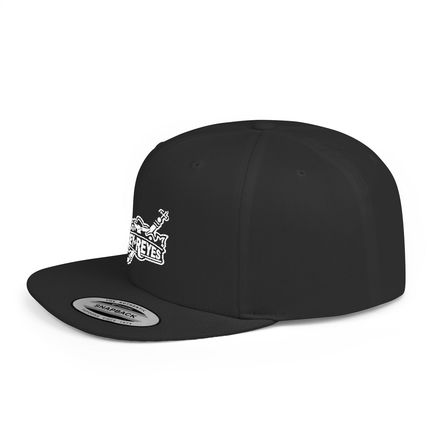 Rey Reyes Flat Bill Snapback Cap - Stylish and Comfortable Headwear
