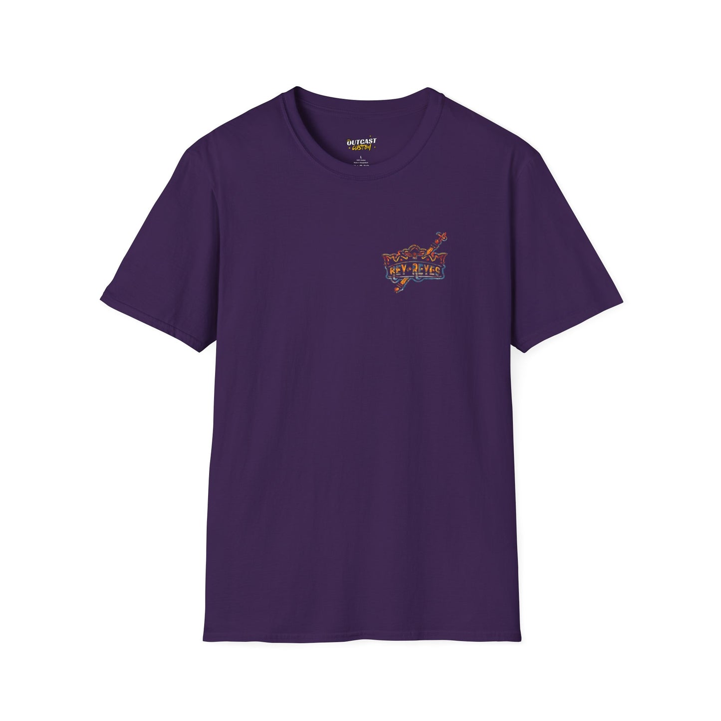 Rey de Reyes Unisex Softstyle T-Shirt - Casual Graphic Tee for Everyday Wear