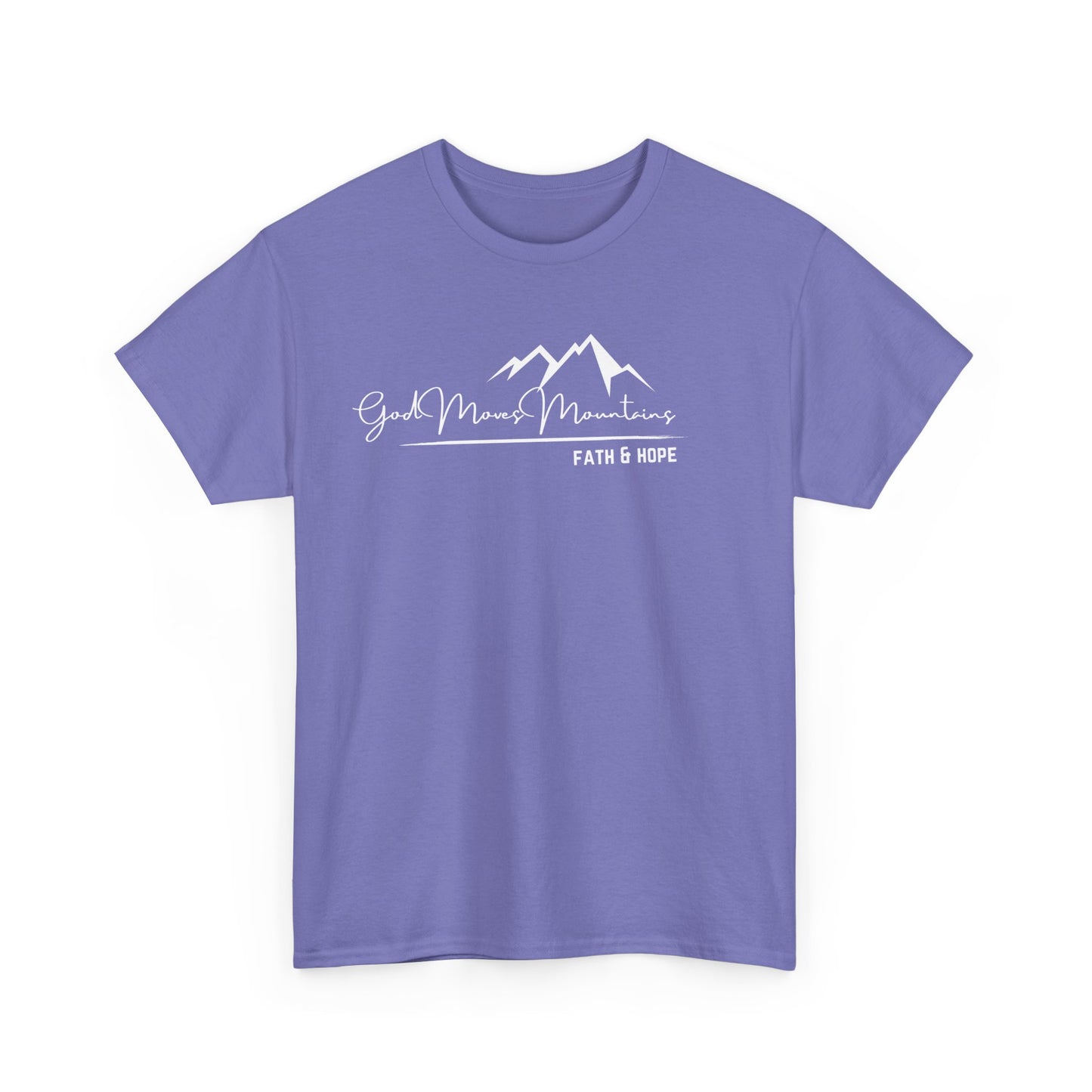 Faith & Hope Unisex Heavy Cotton Tee - Outdoor Vibes