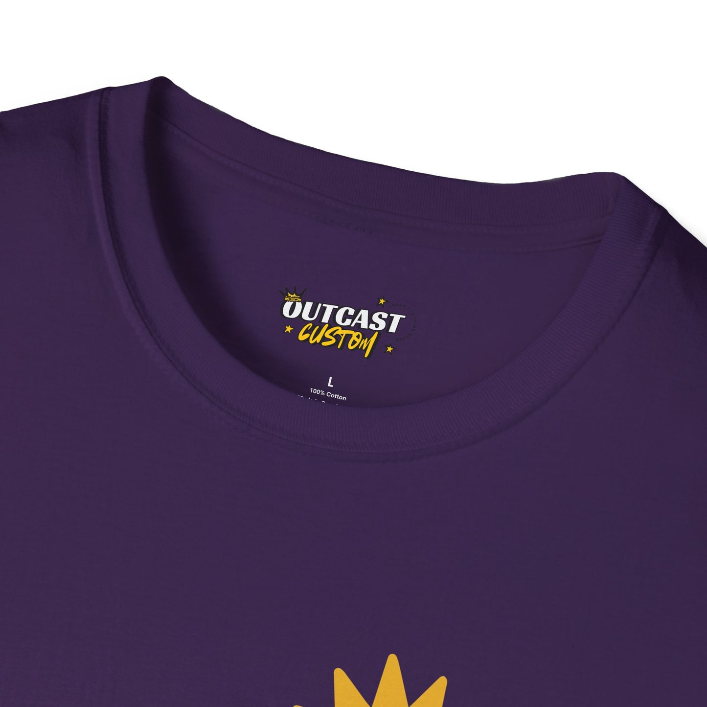 Ministerio Crew Unisex Softstyle T-Shirt - Vibrant Lion Design for Casual Wear