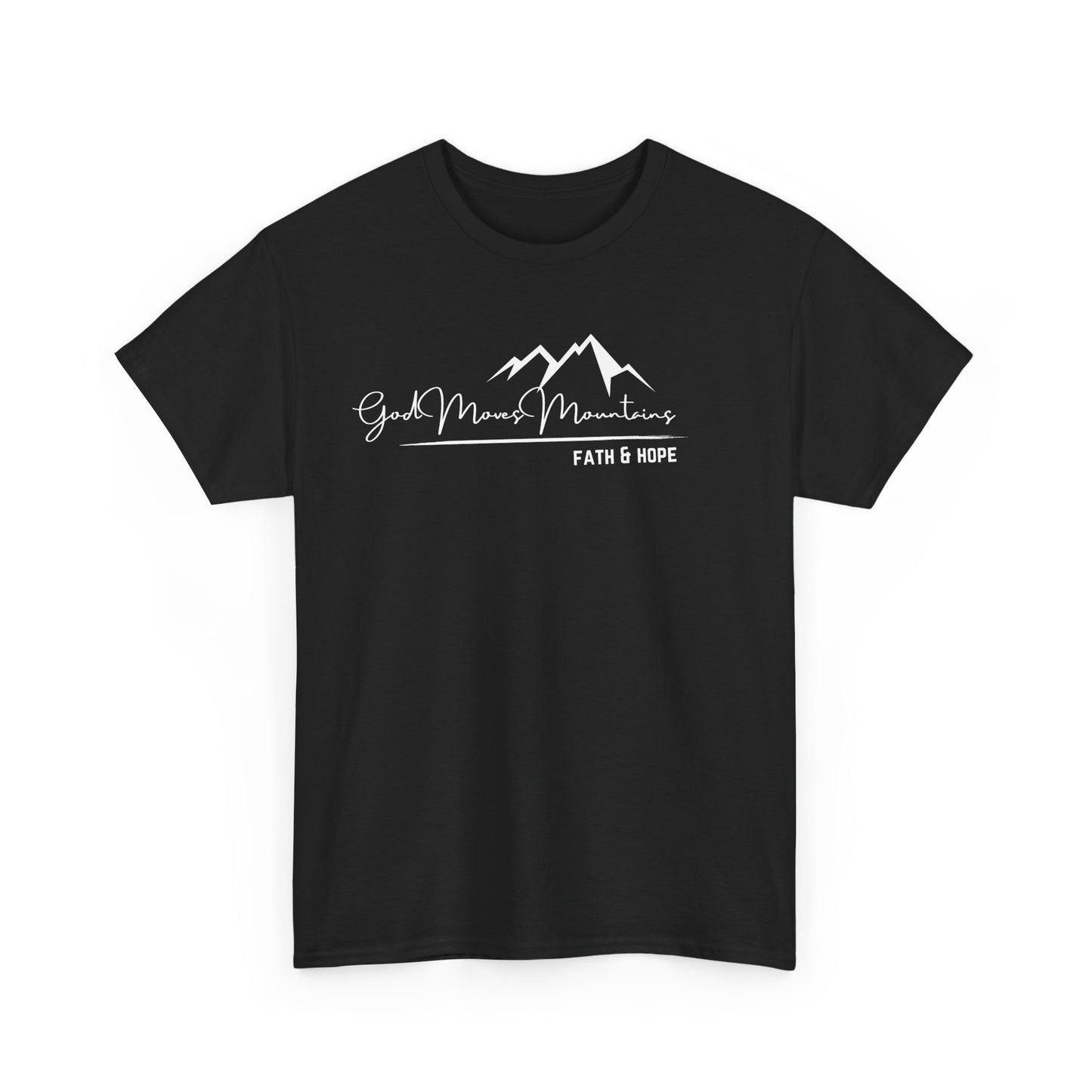 Faith & Hope Unisex Heavy Cotton Tee - Outdoor Vibes