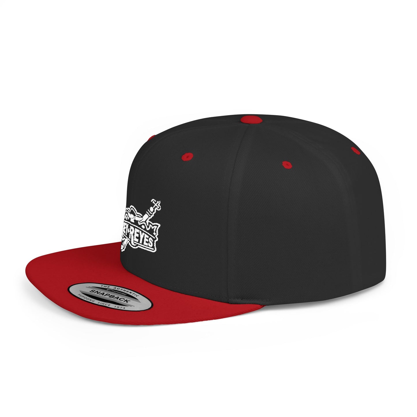 Rey Reyes Flat Bill Snapback Cap - Stylish and Comfortable Headwear