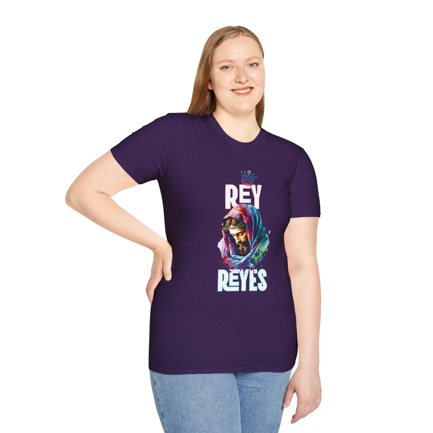 Unisex Softstyle T-Shirt - Rey Reyes Colorful Graphic Tee