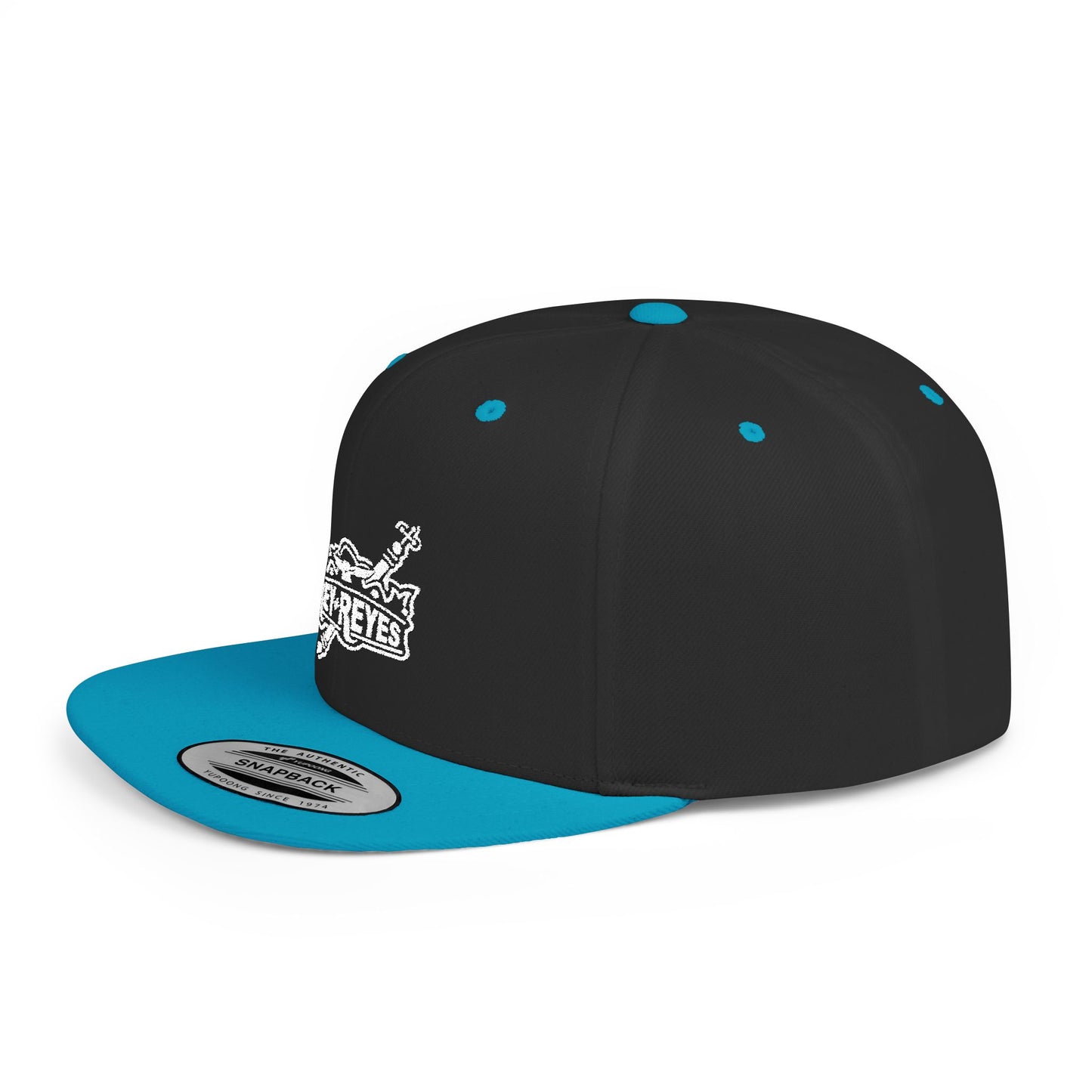 Rey Reyes Flat Bill Snapback Cap - Stylish and Comfortable Headwear