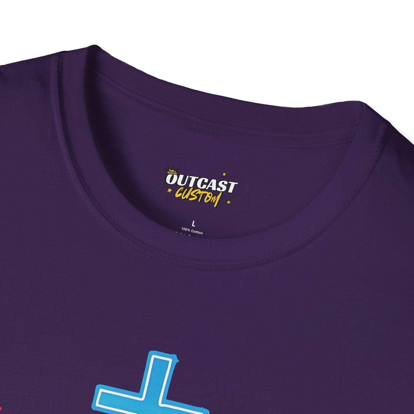 Faith Over Fear Unisex Softstyle T-Shirt - Inspirational Graphic Tee