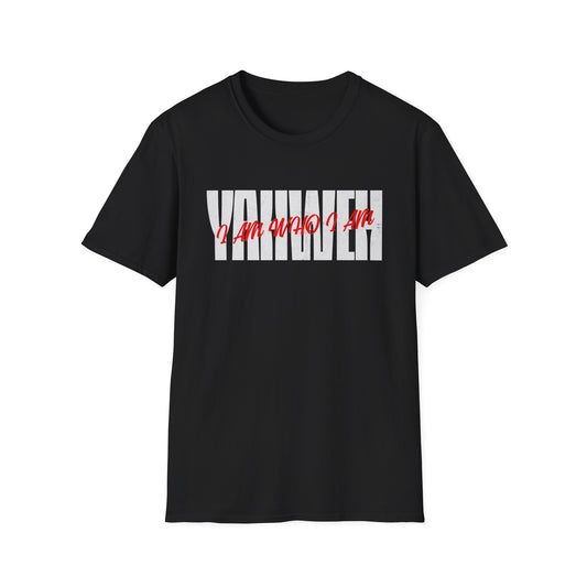 I Am Who I Am Unisex Softstyle T-Shirt - Affirmation Apparel for Self-Expression
