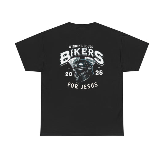 winning souls Biker for Jesus & Faith Design - Perfect for Rides, Casual Wear, Gifts, Christian Events, and Biker Rallies