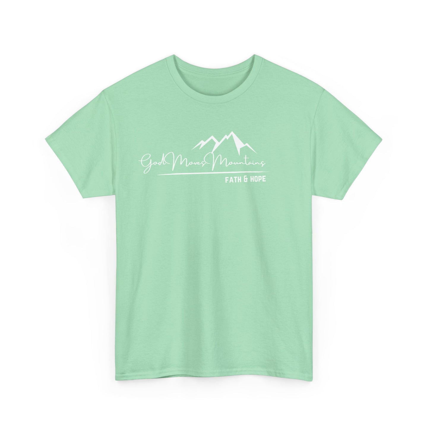 Faith & Hope Unisex Heavy Cotton Tee - Outdoor Vibes