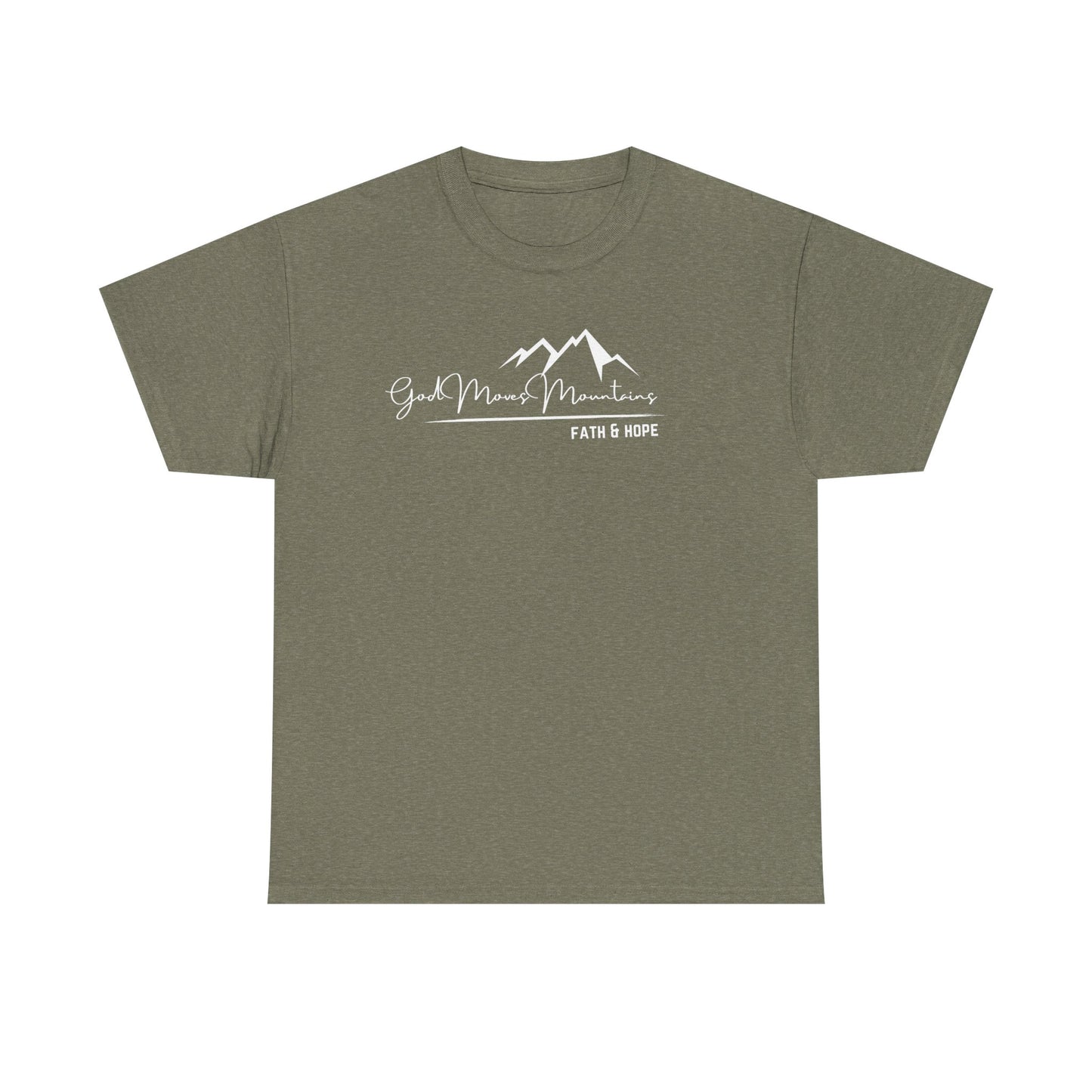 Faith & Hope Unisex Heavy Cotton Tee - Outdoor Vibes