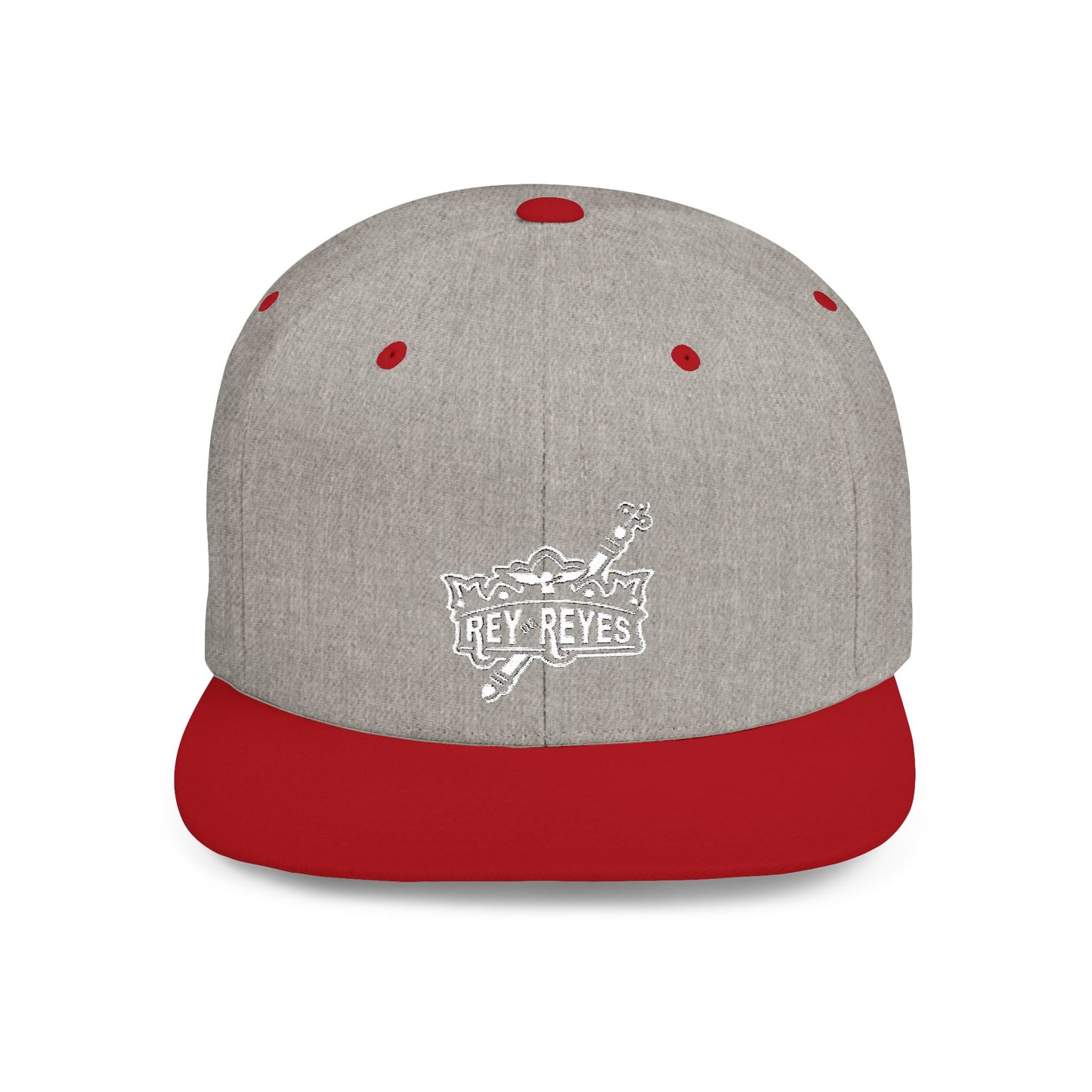 Rey Reyes Flat Bill Snapback Cap - Stylish and Comfortable Headwear