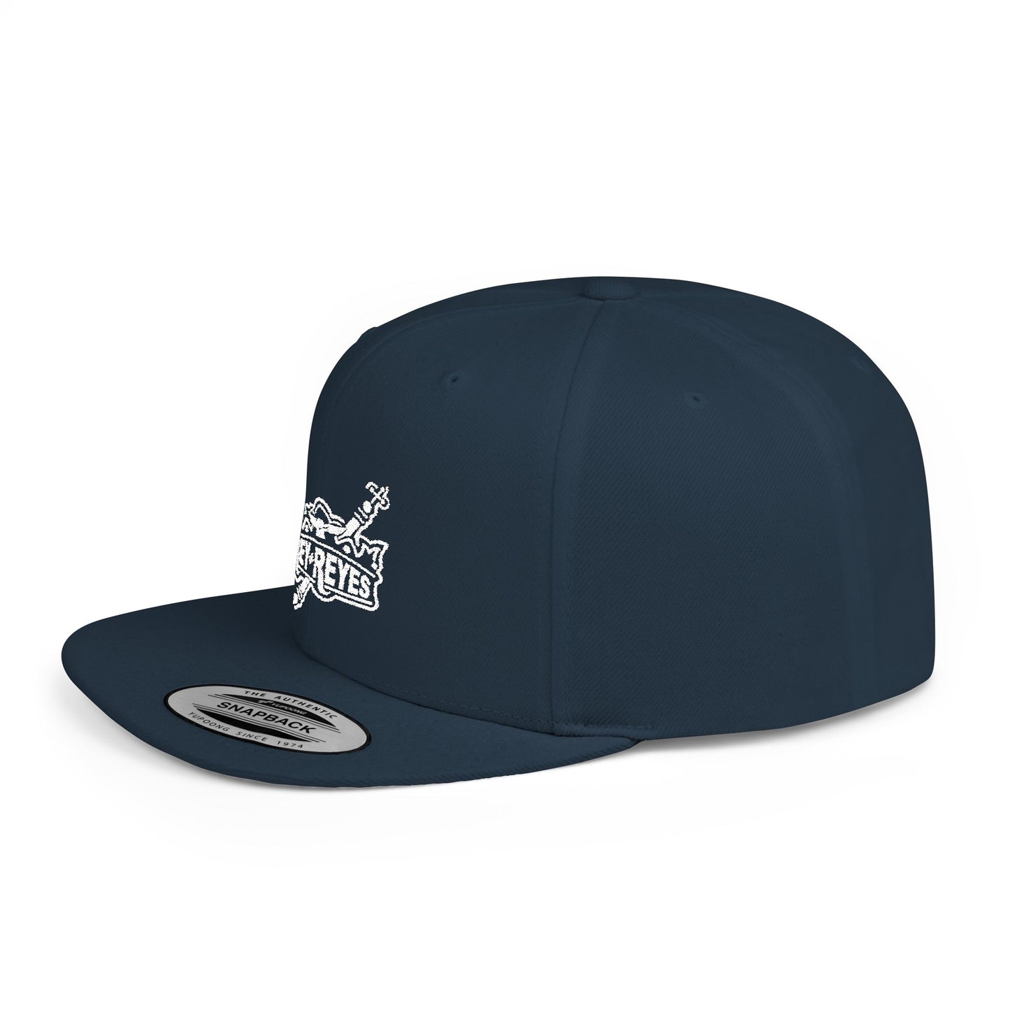Rey Reyes Flat Bill Snapback Cap - Stylish and Comfortable Headwear