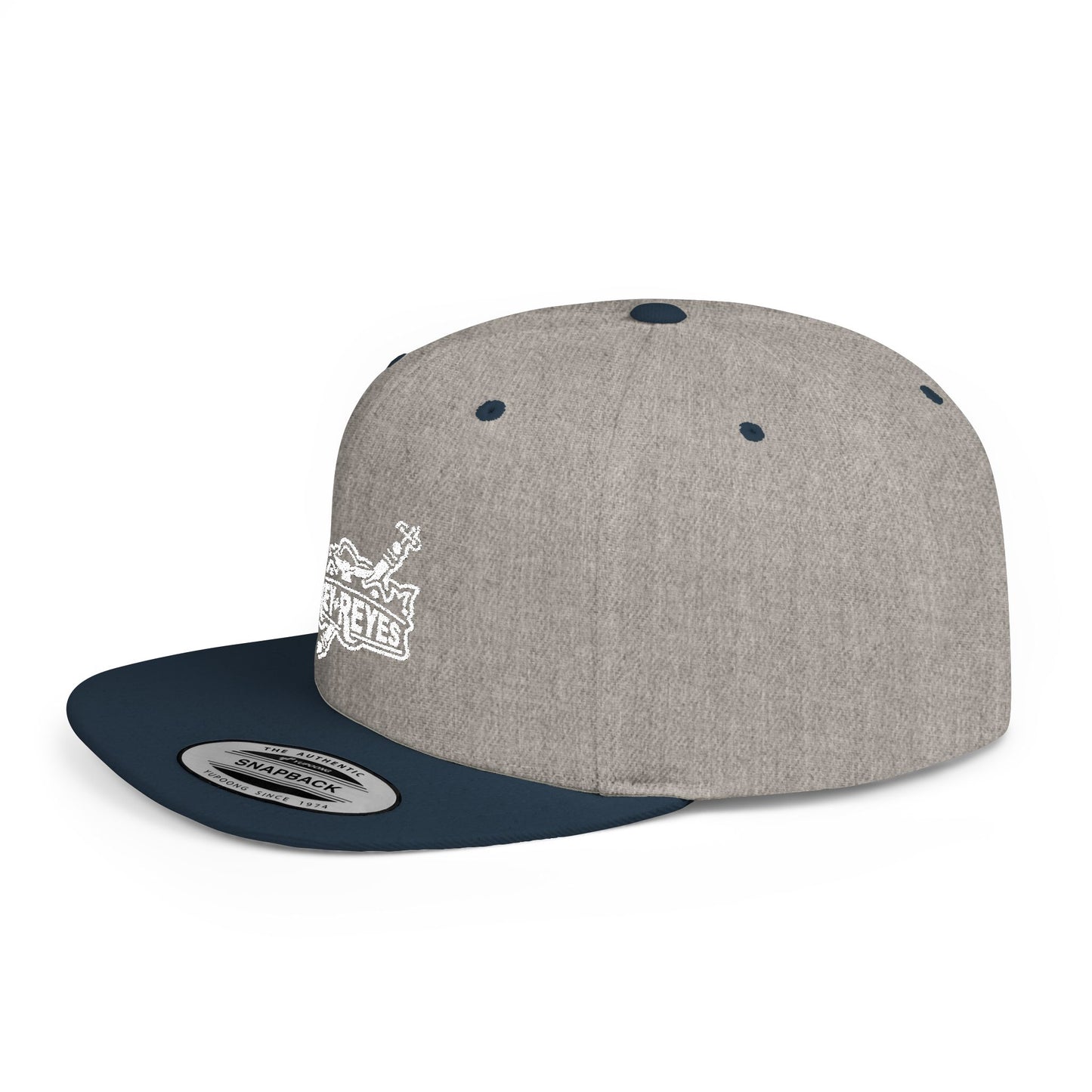 Rey Reyes Flat Bill Snapback Cap - Stylish and Comfortable Headwear