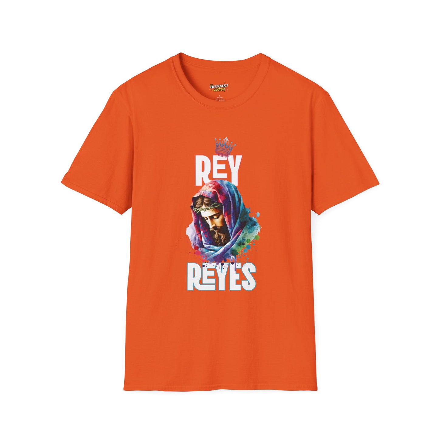 Unisex Softstyle T-Shirt - Rey Reyes Colorful Graphic Tee