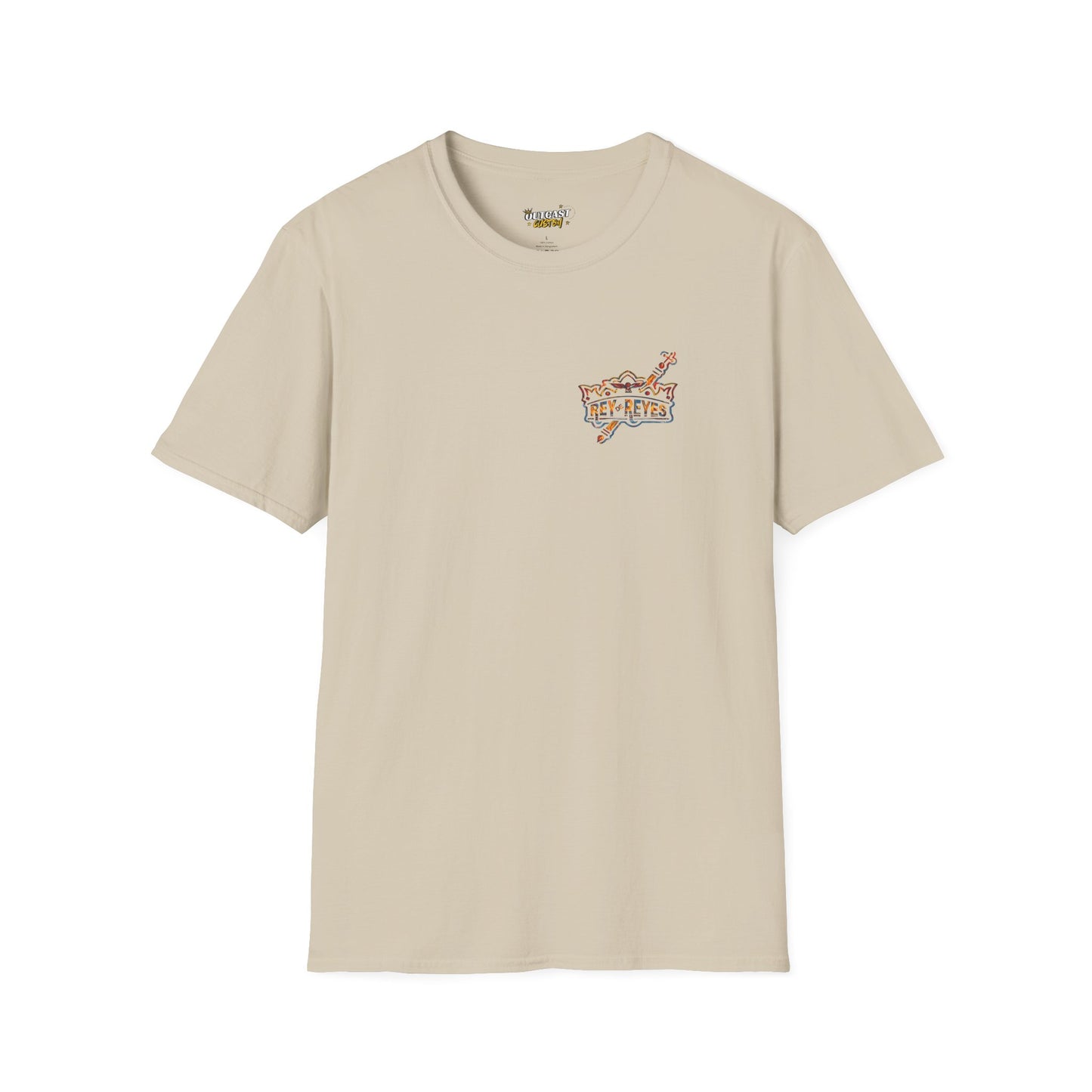 Rey de Reyes Unisex Softstyle T-Shirt - Casual Graphic Tee for Everyday Wear