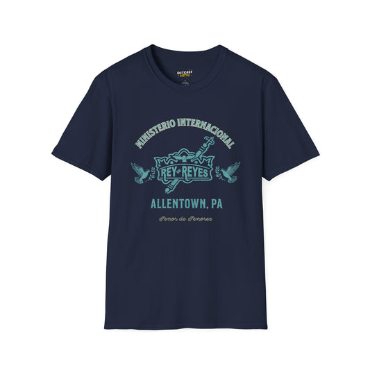 Unisex Softstyle T-Shirt - 'Ministerio Internacional Rey Reyes' Graphic Tee