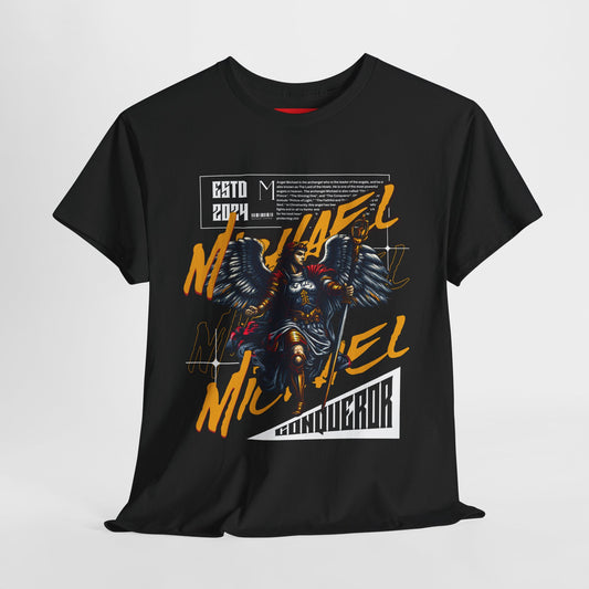 Angel Michael leader of the angels, Unisex Cotton T-Shirt, Casual Wear, Gift for Fans, Birthday Apparel,fath